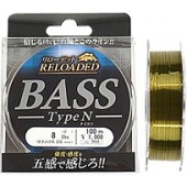 Леска Reloaded Bass Type N цвет прозрачный 100m